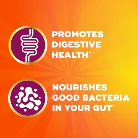 Metamucil Fiber Supplement, No Sugar Added Fiber Gummies for Daily Digestive Health, Orange, 105 Count
