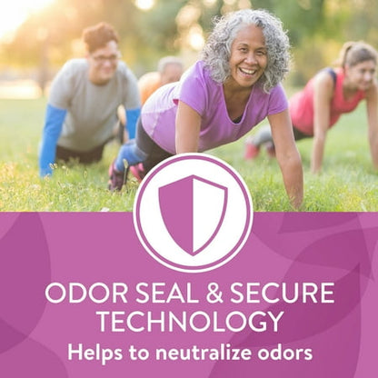 Equate Options Women's Moderate-Regular Incontinence Pads, 72 Count