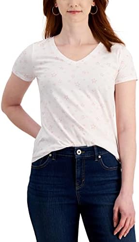 Style Women's Printed V-Neck T-Shirt