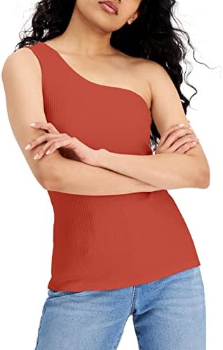 International Concepts Women's One-Shoulder Tank Top