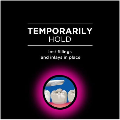 DenTek Temparin Max Caps & Fillings Repair Kit 2.64g 0.09 Ounce (Pack of 6)