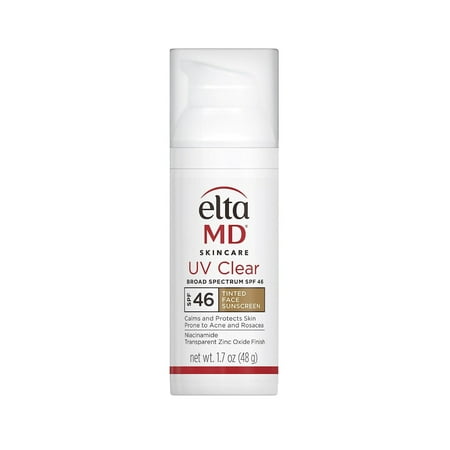 EltaMD UV Clear SPF 46 Tinted Broad Spectrum Facial Sunscreen 1.7 oz (48g)