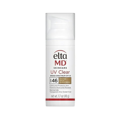 EltaMD UV Clear SPF 46 Tinted Broad Spectrum Facial Sunscreen 1.7 oz (48g)