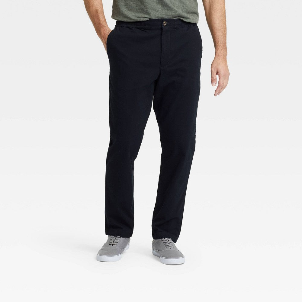 Men's Slim Fit Everyday E-Waist Pants - Goodfellow & Co™