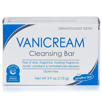 Vanicream Cleansing Bar for Sensitive Skin  3.9 Oz.