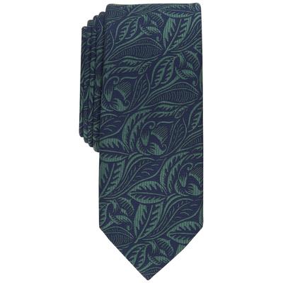 Bar Iii Men's Dirden Skinny Botanical Tie, Created for Macy's