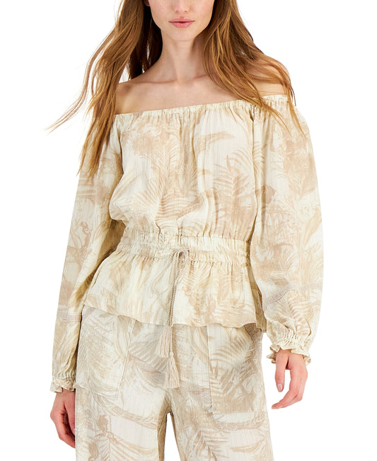 INC Off-the-Shoulder Top, Created for Macy's - Kia Floral C