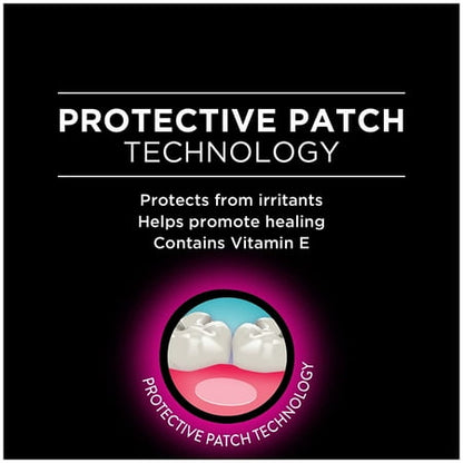 DenTek Canker Relief Sore Patch Relieves Canker Pain, 6 Count (Pack of 1)