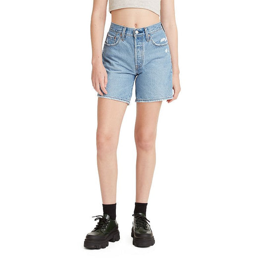 Levi's 501 Denim Shorts - Medium Wash
