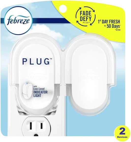 Febreze Noticeables Dual Scented Oil Warmer, 1.75-Ounce, 2 Count (Pack of 2)