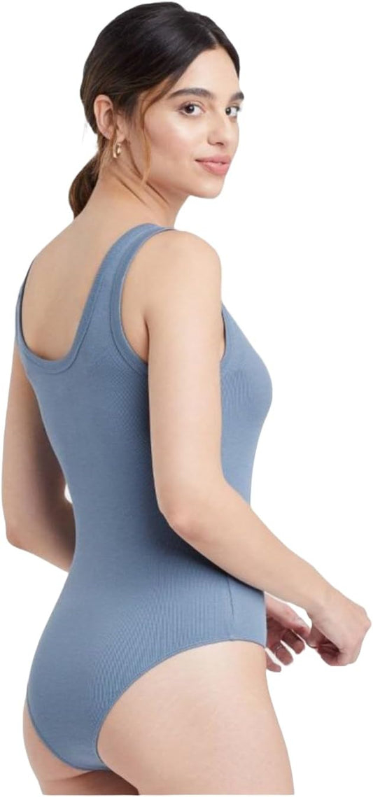 A New Day Women's Double-Scoop Bodysuit -