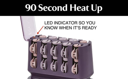 Remington Pro Hair Setter Hot Rollers, Curlers With Thermaluxe Advanced Thermal Technology