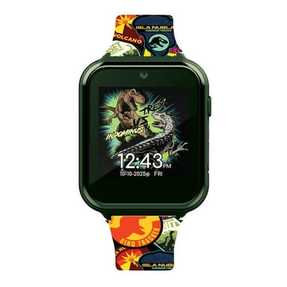 Universal Jurassic World iTime Unisex Child Interactive Smart Watch with Silicone Strap (JRW4062)