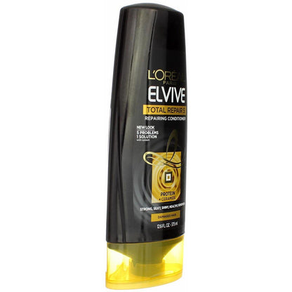 L'Oreal Paris Advanced Haircare Total Repair 5 Restoring Conditioner, 12.6 Fl Oz