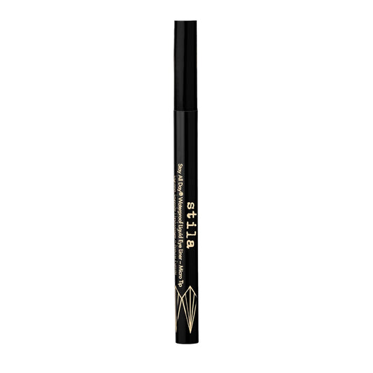 stila Waterproof Liquid Eye Liner, Stay All Day Makeup with Fine Brush Tip Lasting Satin Finish, Smudge-Proof & Transfer-Resistant