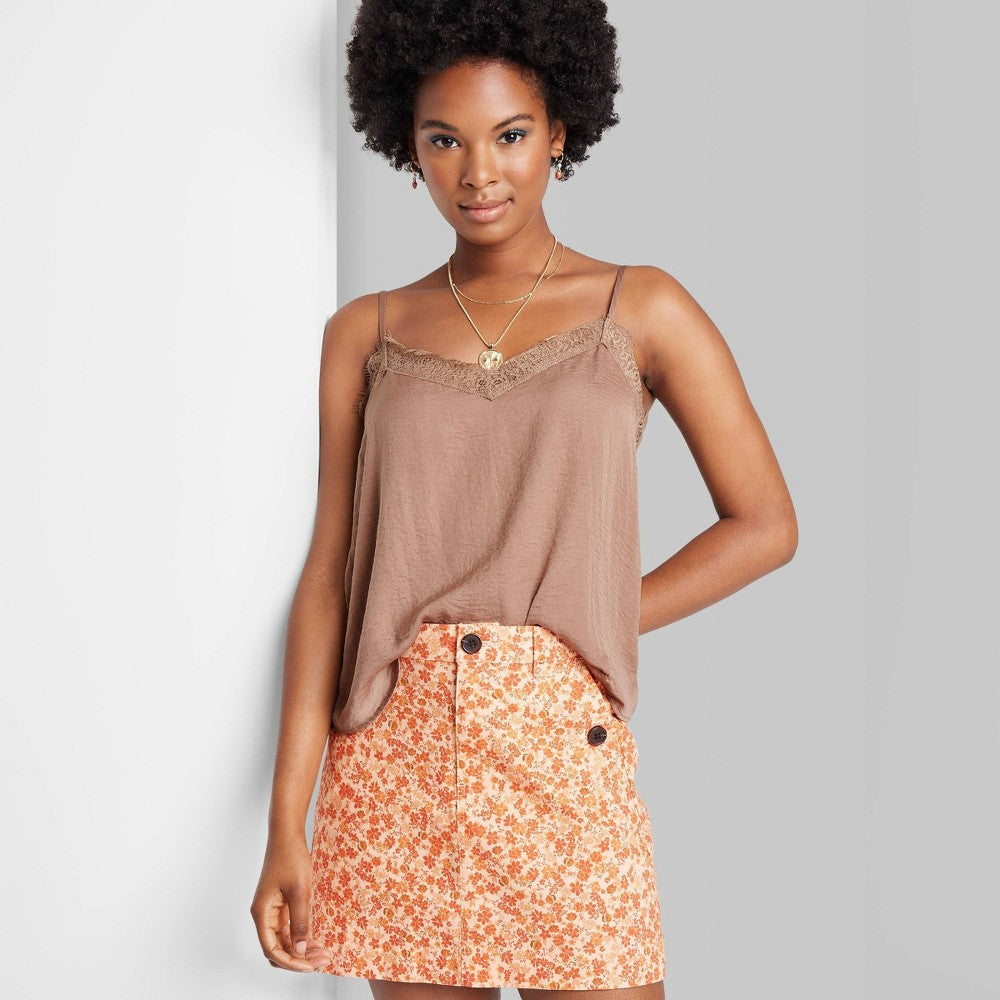 Woen's Lace Tri Satin Cai - Wild Fable™