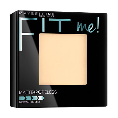 MaybellineFit Me Matte + Poreless Pressed Powder - 100 Translucent - 0.29oz: Oil & Shine Control, Non-comedogenic, Paraben-Free