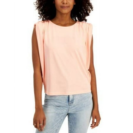 $50 Inc International Concepts Women Ruched Sleeveless Blouse Size Medium