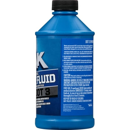 Peak PBF012D3-02 12 oz Performance Dot 3 Brake Fluid