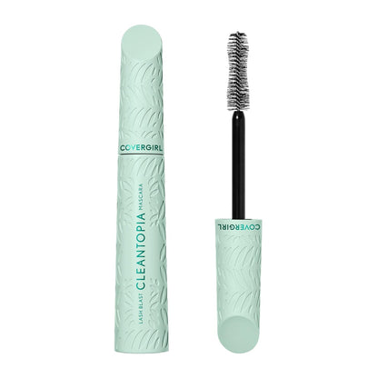 Covergirl Lash Blast Cleantopia Mascara, Volumizing, Smudge-Proof, Vegan Formula, Extreme Black 800, 1 Count