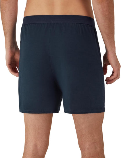 Hanes Men's ComfortSoft Underwear Boxers, Soft Knit Moisture-Wicking Jersey Boxers, Multipack (Colors May Vary)