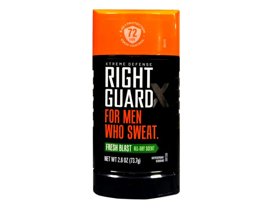 Right Guard Xtreme Defense 5 Anti-Perspirant & Deodorant, Fresh Blast 2.60 oz (Pack of 3)