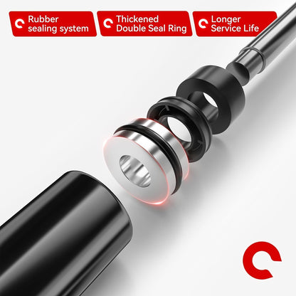 15Inch 67Lb/300N Gas Strut Shock Spring Lift Support for are Leer Snugtop Truck Camper Shell Rear Topper Window TV RV Cabinet Door Toy Truck Box Toolbox Trap Door Lid Floor Hatch 2PCS