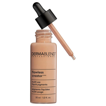 Dermablend Flawless Creator Multi-Use Liquid Foundation Makeup, Full Coverage Lightweight Buildable Foundation, Natural Finish, 1 Fl oz.