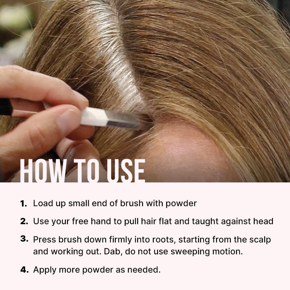 COLOR WOW Root Cover Up – Instant Grey Coverage and Highlight Touch-Up | Water and Sweat Resistant | No mess Award-Winning Formula