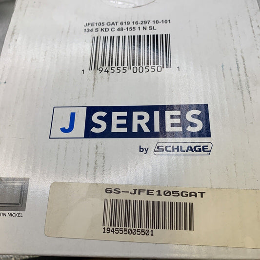Schlage Keypad Lever Gatlin Trim/J-Series JFE105-GAT Satin Nickel #240b