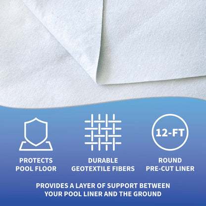 Blue Wave Above ground round 12-ft Pool Liner Pad