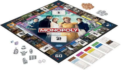 Hasbro Monopoly Bridgerton Edition, White.