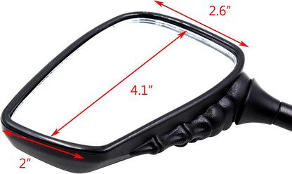 8mm10mm Rearview Side Mirror for Motorcycle Scooter Standard Bike