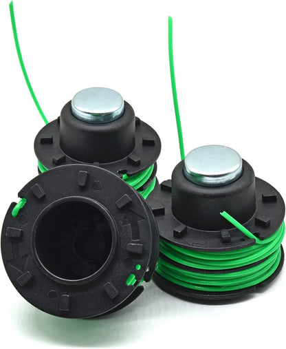 98832 Trimmer Spool Bump Feed Spool .080-In. Diameter Line Compatible with Craftsman, 3 Pack