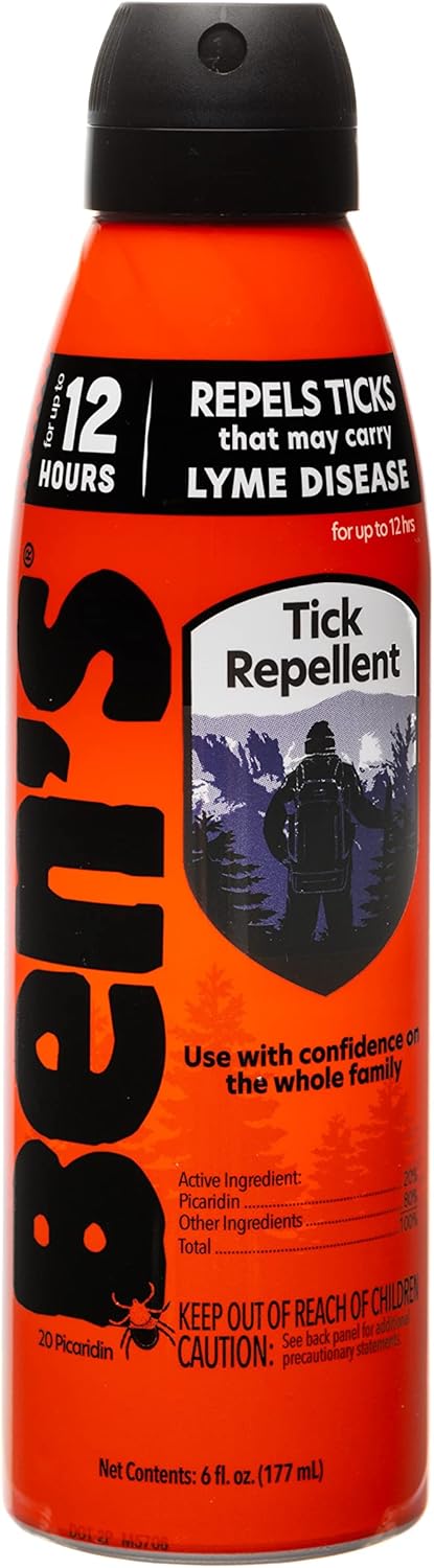 Bens Tick Repellent Picaridin spray 6oz