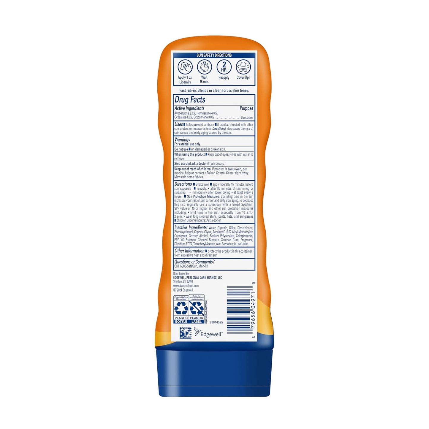 Banana Boat Sport Ultra SPF 30 Sunscreen Lotion, 8oz | Banana Boat Sunscreen SPF 30 Lotion, Oxybenzone Free, Sunblock, Water Resistant, 8oz