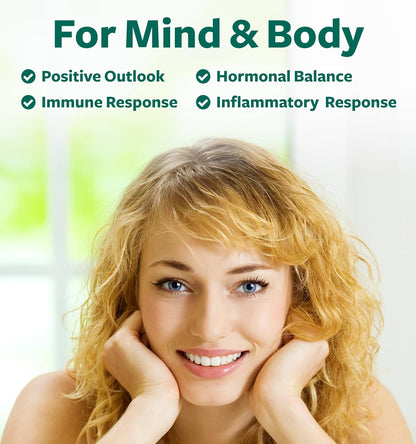 St. John's Wort - 120 Capsules (Non-GMO) Effective St Johns Wort Capsules - Powerful 900mcg Hypericin - Standardized Extract & Whole Herb Supplement - No Oil, Pills, Tea, Tincture - 500mg Per Capsule 120 Count (Pack of 1)