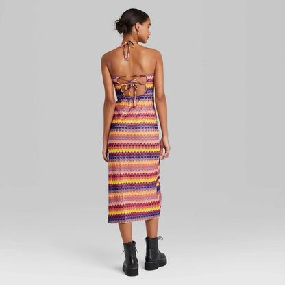 Wild Fable Women's Crochet Slip Dress -