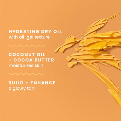 Hawaiian Tropic Island Tanning Oil Spray Sunscreen SPF 6, 8oz | Tanning Sunscreen, Moisturizing Body Oil, Oxybenzone Free, 8oz