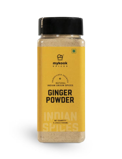 Mykook Spices Ginger Powder 5.29 Oz – Ground Ginger for Cooking, Baking, and Ginger Tea Powder Preparation (Ginger Powder)