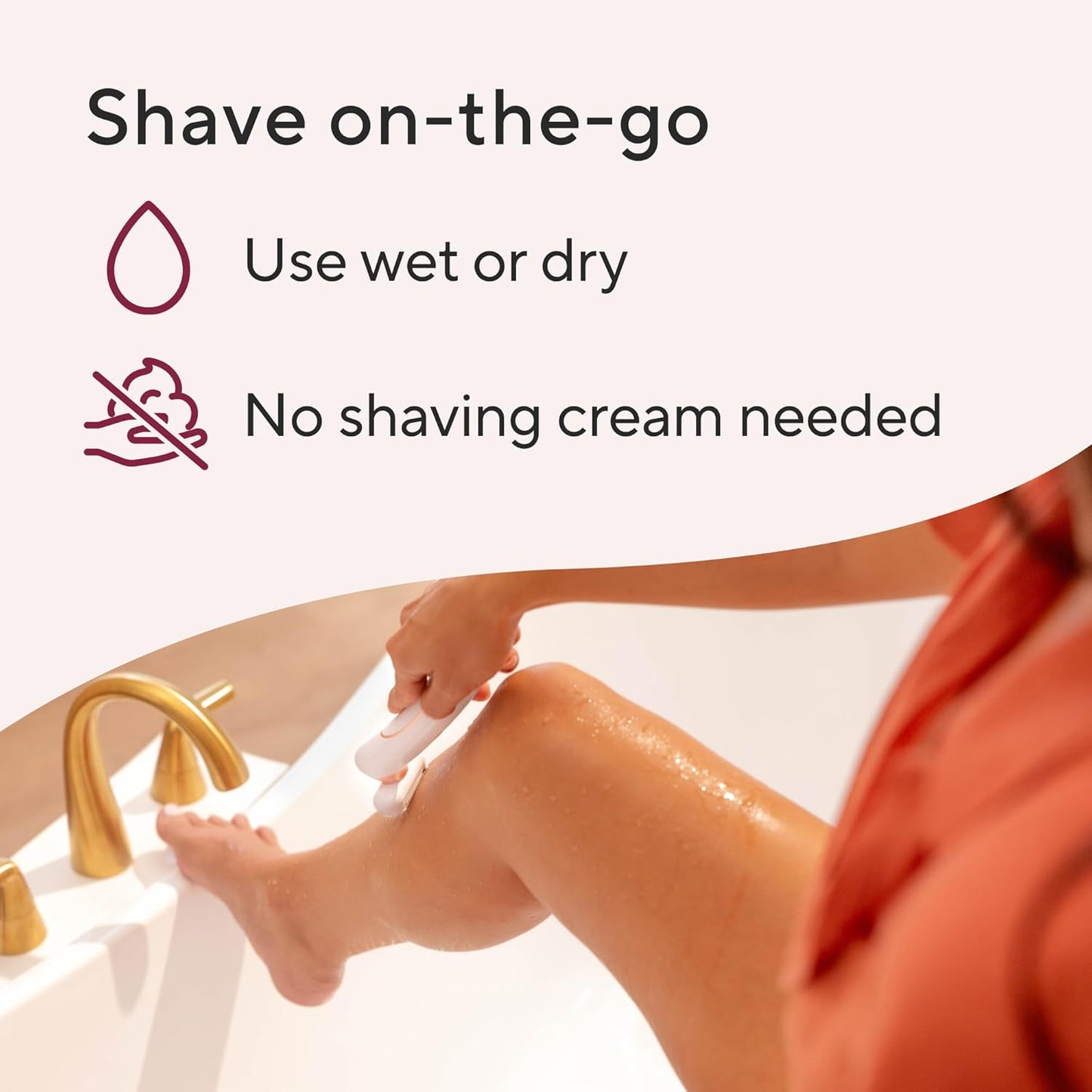 Finishing Touch Flawless Legs, Electric Razor for Women, Pivoting Head Leg Hair Remover with LED Light for Instant and Painless Leg Hair Removal