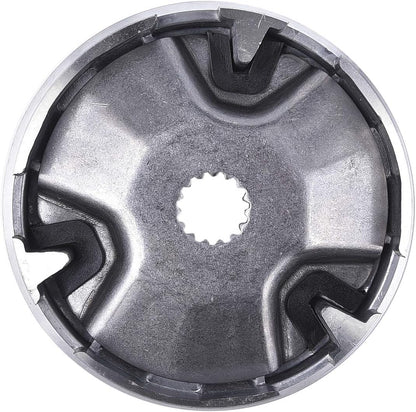 Transmission Rebuild Kit - Replacement Clutch Kit Compatible with Sportsman ATV, Predator, Scrambler, 50CC 90CC 2 Stroke ATV Part - Includes Clutch & Variator Assembly, Drive Belt & Roller Weights