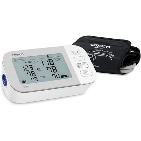 OMRON Gold Blood Pressure Monitor, Premium Upper Arm Cuff, Digital Bluetooth Machine, Stores Up To 120 Readings for Two Users (60 readings each)