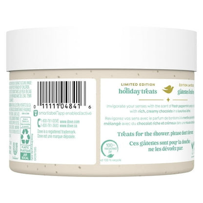 Dove Exfoliating Body Scrub for Women Peppermint Bark, 10.5 oz