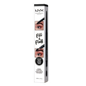 NYX Professional Makeup Fill & Fluff Eyebrow Pomade Pencil, Black