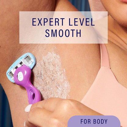 Schick Hydro Silk Razor for Women With 2 Moisturizing Blade Refills (Pack of 2)