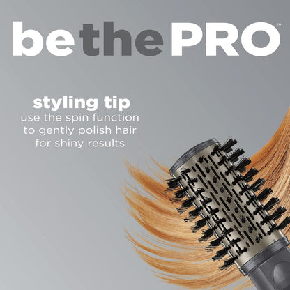 INFINITIPRO BY CONAIR Hot Air Styling Brush Set with 2-Inch and 1.5-Inch Bristles