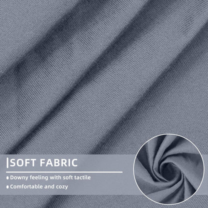 hyha Waterproof Couch Cushion Covers, Magic Sofa Covers Washable, Stretch Sofa Seat Cushion Slipcovers, Waterproof Couch Slipcovers for Dogs Pets, Furniture Protector (3 Pieces, Grey)