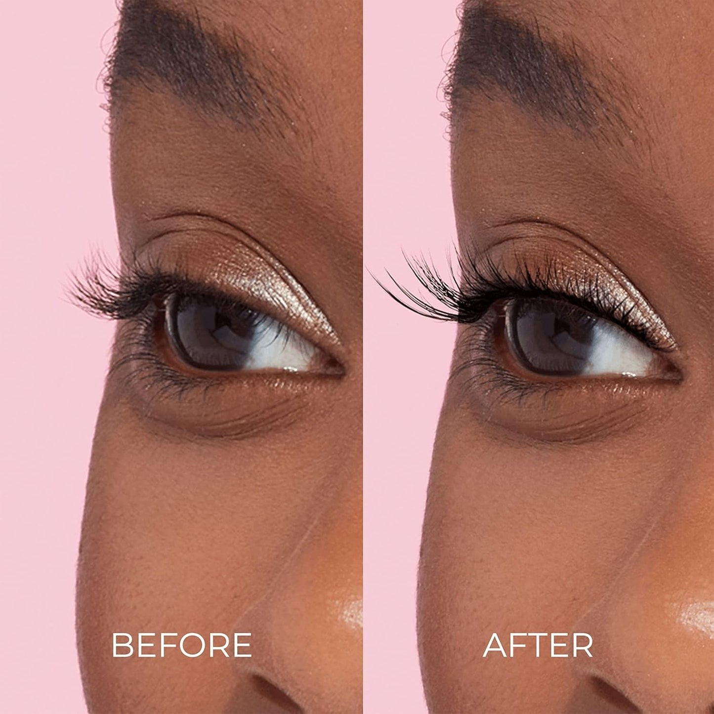 KISS imPRESS Falsies False Eyelash Clusters, Spiky', 16 mm, 20 Pieces & 'Lavish Volume', 12-14mm, 12 Pieces