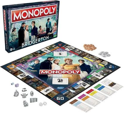 Hasbro Monopoly Bridgerton Edition, White.